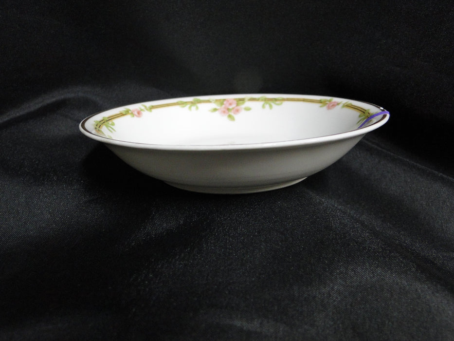 Haviland Schleiger 625A, Pink Roses on Vine: Fruit Bowl, 5" x 1", As Is