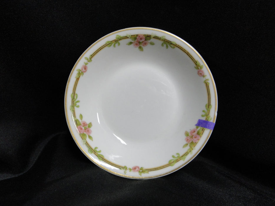 Haviland Schleiger 625A, Pink Roses on Vine: Fruit Bowl, 5" x 1", As Is