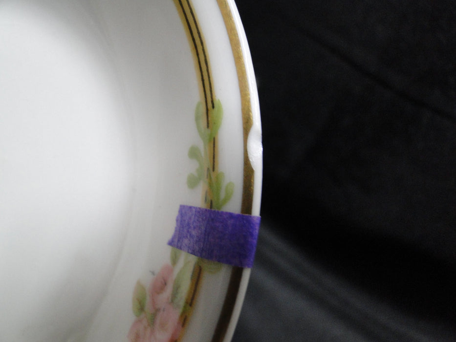 Haviland Schleiger 625A, Pink Roses on Vine: Fruit Bowl, 5" x 1", As Is
