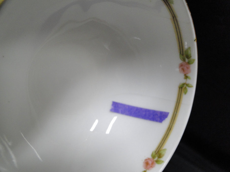 Haviland Schleiger 625A, Pink Roses on Vine: Bouillon & Saucer Set, As Is
