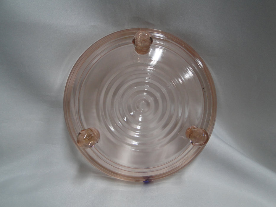 Anchor Hocking Manhattan Pink, Depression Glass: Footed Candy Dish (es), As Is
