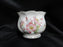 Grace's Teaware Pink Florals & Green Leaves on White: Sugar Bowl, No Lid, 2 3/4"
