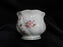 Grace's Teaware Pink Florals & Green Leaves on White: Sugar Bowl, No Lid, 2 3/4"