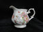 Grace's Teaware Pink Florals & Green Leaves on White: Creamer, 3" Tall