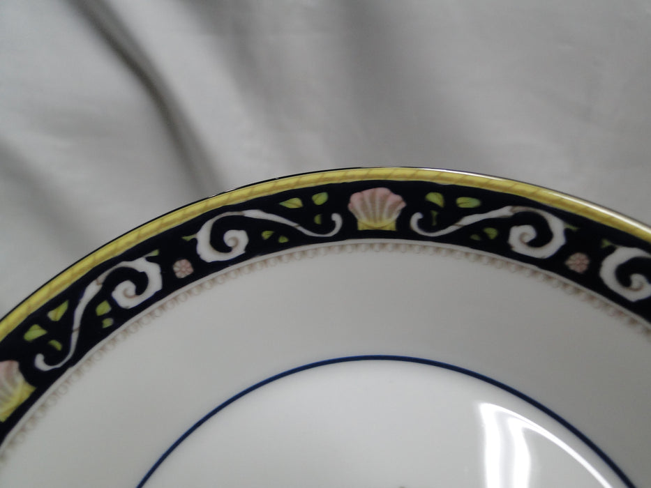Wedgwood Runnymede Blue, Pink Shells: Fruit Bowl (s), 5", "W" Bkstmp