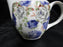 Grace's Teaware Purple & Gray Roses on White: Creamer, 3 1/2" Tall