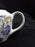 Grace's Teaware Purple & Gray Roses on White: Creamer, 3 1/2" Tall