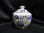 Grace's Teaware Purple & Gray Roses on White: Sugar Bowl & Lid, 4" Tall