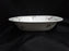 Haviland (Limoges) Fuchsia Pink & Blue Floral: Oval Serving Bowl, 10"