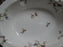 Haviland (Limoges) Fuchsia Pink & Blue Floral: Oval Serving Bowl, 10"