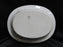 Haviland (Limoges) Fuchsia Pink & Blue Floral: Oval Serving Bowl, 10"