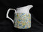 Grace's Teaware Multicolored Florals & Gold Trim: Creamer, 4 1/4" Tall