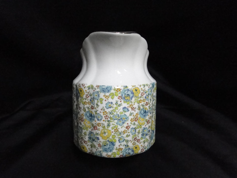 Grace's Teaware Multicolored Florals & Gold Trim: Creamer, 4 1/4" Tall