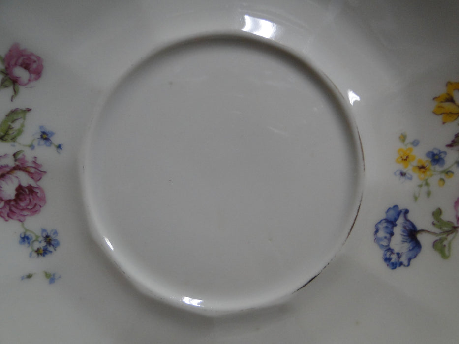 Haviland, Chas Field Rosario, Multicolored: Cup & Saucer Set, 2 1/4" Tall