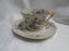 Haviland, Chas Field Rosario, Multicolored: Cup & Saucer Set, 2 1/4" Tall