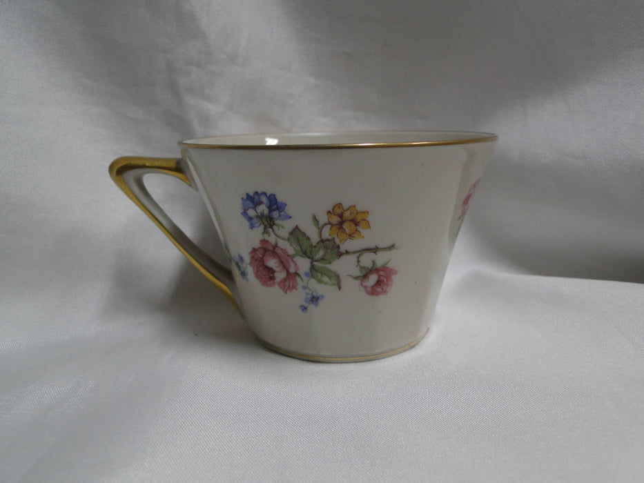Haviland, Chas Field Rosario, Multicolored: Cup & Saucer Set, 2 1/4" Tall