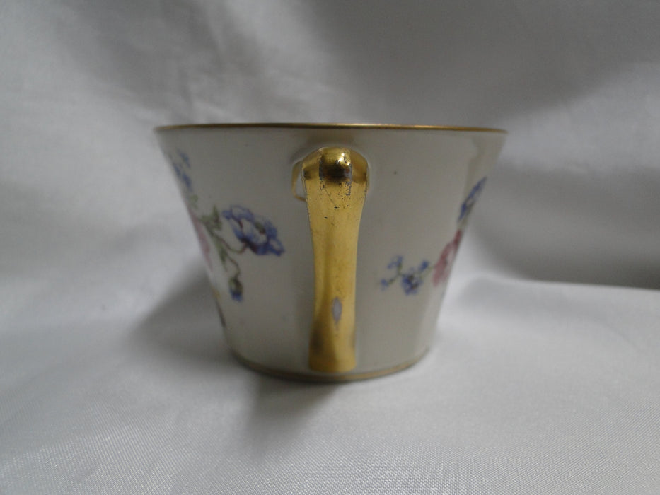 Haviland, Chas Field Rosario, Multicolored: Cup & Saucer Set, 2 1/4" Tall