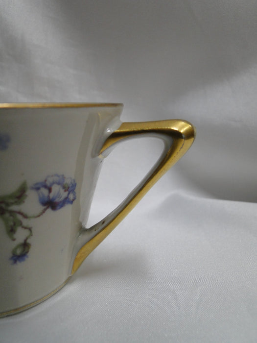Haviland, Chas Field Rosario, Multicolored: Cup & Saucer Set, 2 1/4" Tall