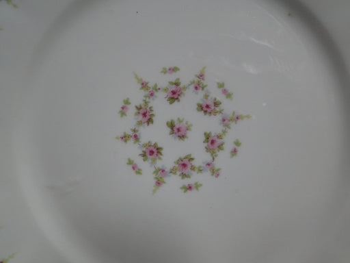Haviland (Limoges) Schleiger 349, Pink Roses: Salad Plate, 7 5/8", As Is