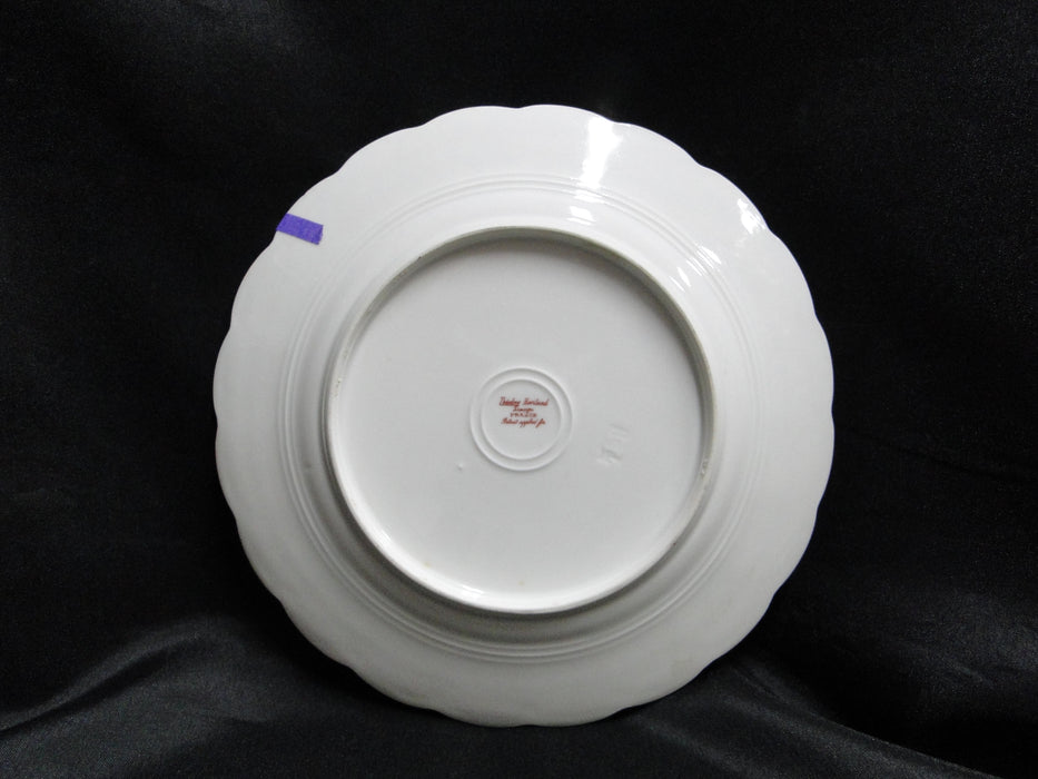 Haviland (Limoges) Schleiger 349, Pink Roses: Salad Plate, 7 5/8", As Is