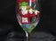 Block 12 Days of Christmas: "11 Pipers" Water or Wine Goblet, 9 1/8"