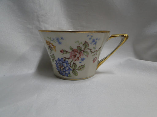 Haviland, Chas Field Rosario, Multicolored: Cup & Saucer Set, 2 1/4" Tall, As Is