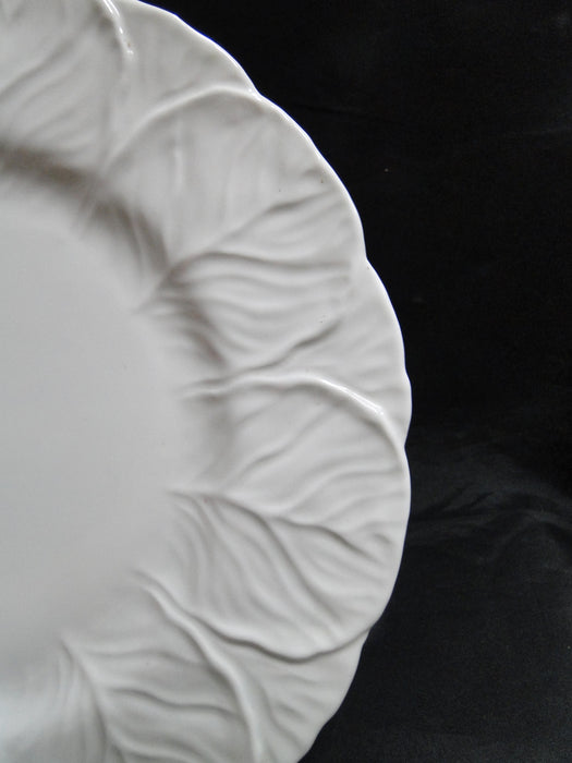 Coalport Countryware, White Embossed Leaves: Dinner Plate (s), 10 3/4"