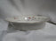 Haviland (New York) Gloria, Cream Rim, Floral: Oval Serving Bowl, As Is