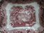 Mason's Vista Pink, Transferware: Rectangular Double Serving Bowls 11 1/4", Craz