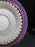 Grace's Teaware Colored Band: Purple Cup & Saucer Set (s), 2 1/4" Tall