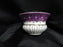 Grace's Teaware Colored Band: Purple Cup & Saucer Set (s), 2 1/4" Tall