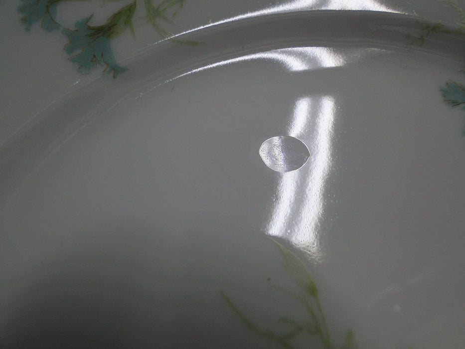 Haviland (Limoges) Schleiger 472L, Blue Carnations: Salad Plate, 7 3/8", As Is