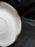 Haviland Silver Anniversary, Gold Scoops: 5 3/8" Saucer Only, No Cup, As Is