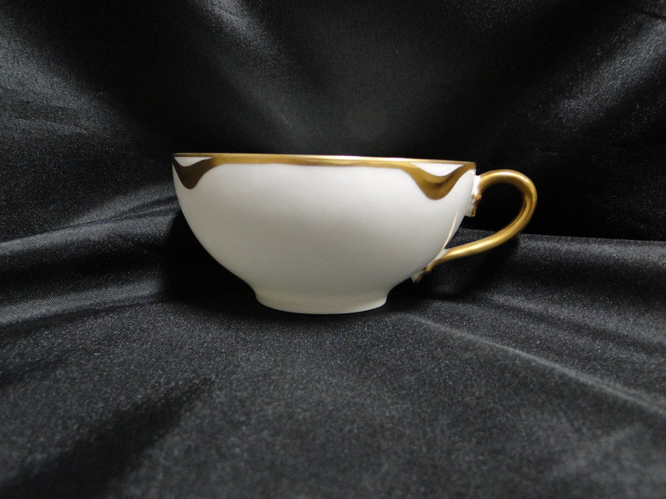 Haviland Silver Anniversary, Gold Scoops: 1 7/8" Cup Only, No Saucer