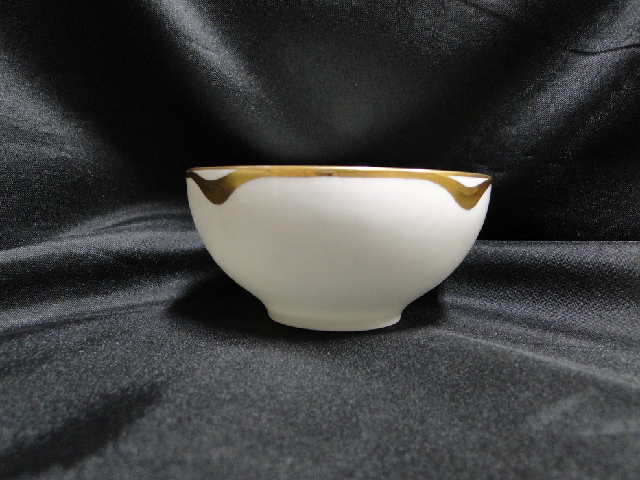 Haviland Silver Anniversary, Gold Scoops: 1 7/8" Cup Only, No Saucer, As Is