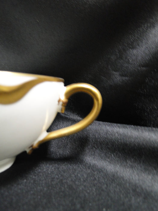 Haviland Silver Anniversary, Gold Scoops: 1 7/8" Cup Only, No Saucer
