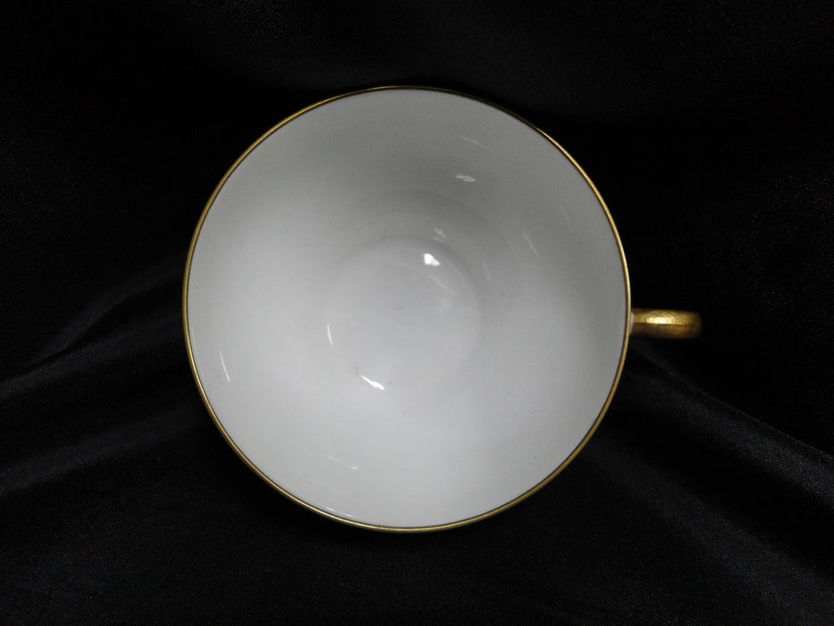 Haviland Silver Anniversary, Gold Scoops: 1 7/8" Cup Only, No Saucer