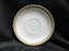 Haviland (Limoges) The Monaco, Red & Green Scrolls: 5 3/8" Saucer (s)