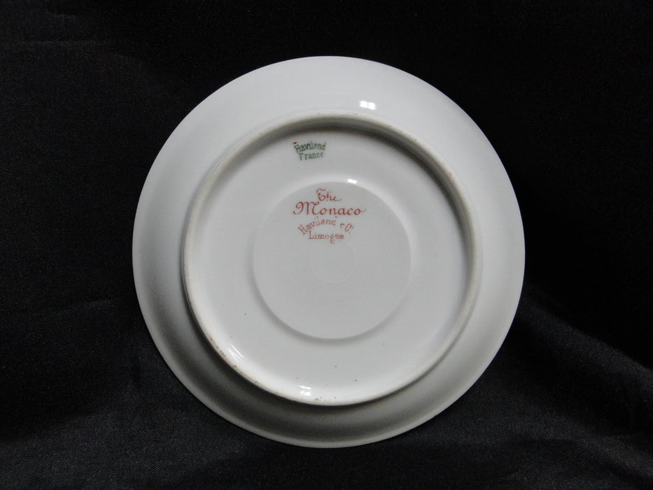 Haviland (Limoges) The Monaco, Red & Green Scrolls: 5 3/8" Saucer (s)