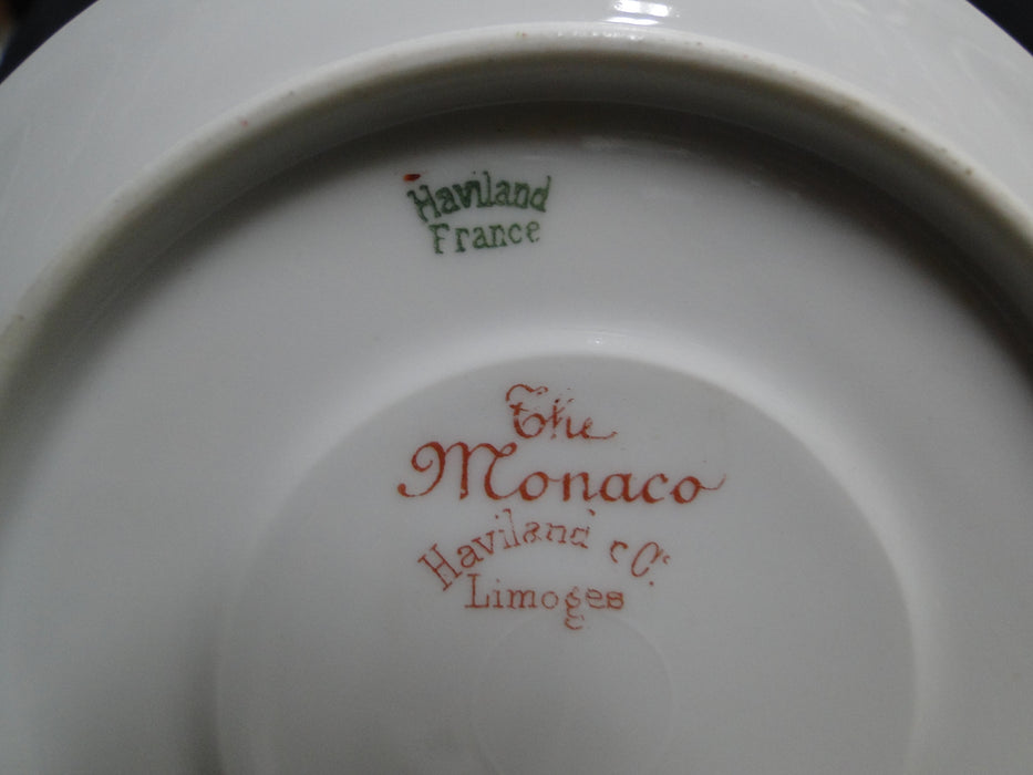 Haviland (Limoges) The Monaco, Red & Green Scrolls: 5 3/8" Saucer (s)