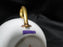 Haviland Silver Anniversary, Gold Scoops: 1 7/8" Cup Only, No Saucer, As Is