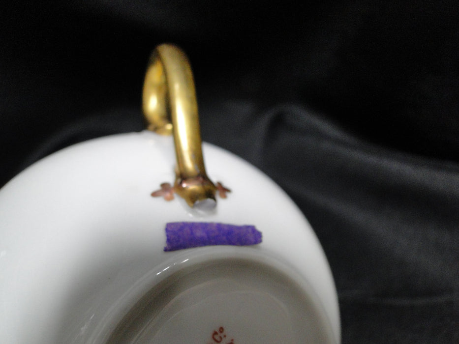 Haviland Silver Anniversary, Gold Scoops: 1 7/8" Cup Only, No Saucer, As Is