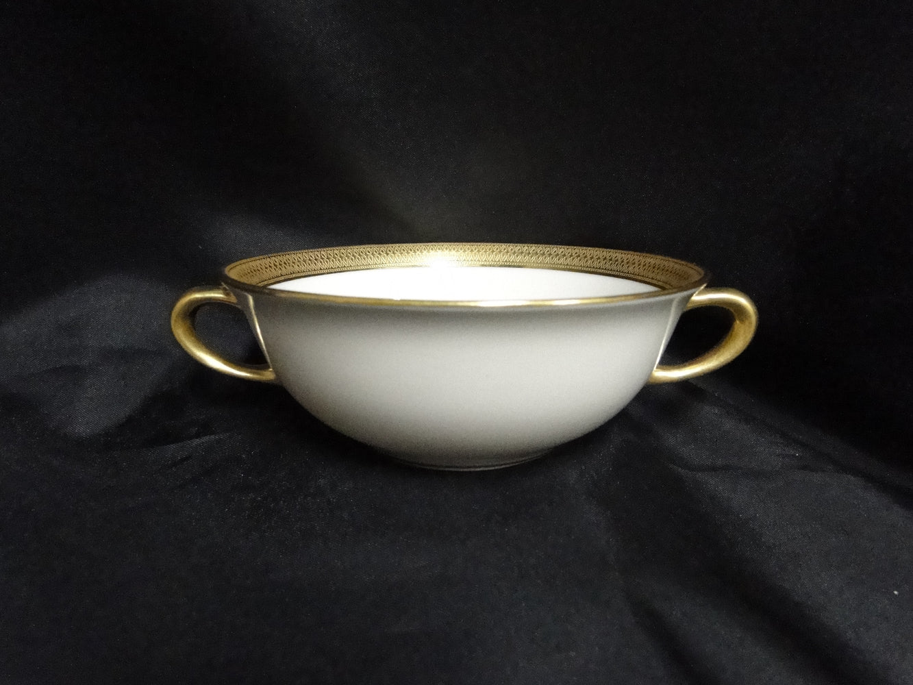 Lenox Lowell P67, Gold Encrusted Band: Cream Soup Bowl Only, No Saucer