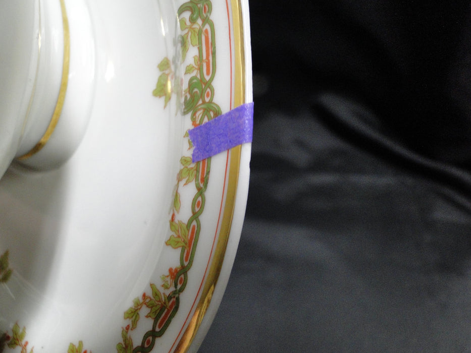 Haviland (Limoges) Schleiger 290, Green Chain: Gravy w/ Att Underplate, As Is