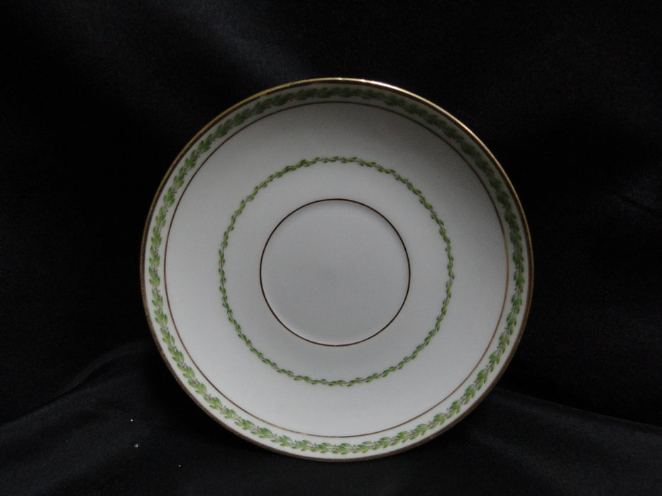 Haviland, Chas Field The Castiglione, Green Laurel: Bouillon & Saucer Set