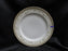 Haviland (Limoges) Yale, Gold & Black Trim: Luncheon Plate, 8 3/4", As Is