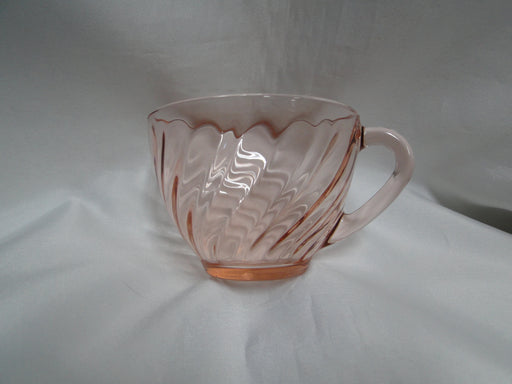 Cristal d'Arques Rosaline Pink, Swirled: Cup & Saucer Set (s), 2 5/8" Tall