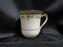 Haviland (Limoges) Yale, Gold & Black Trim: Chocolate Cup & Saucer Set, As Is