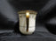 Haviland (Limoges) Yale, Gold & Black Trim: Chocolate Cup & Saucer Set, As Is