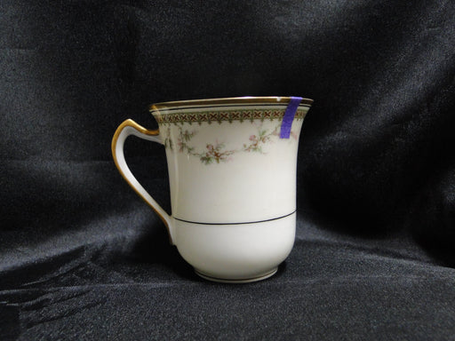 Haviland (Limoges) Yale, Gold & Black Trim: Chocolate Cup & Saucer Set, As Is